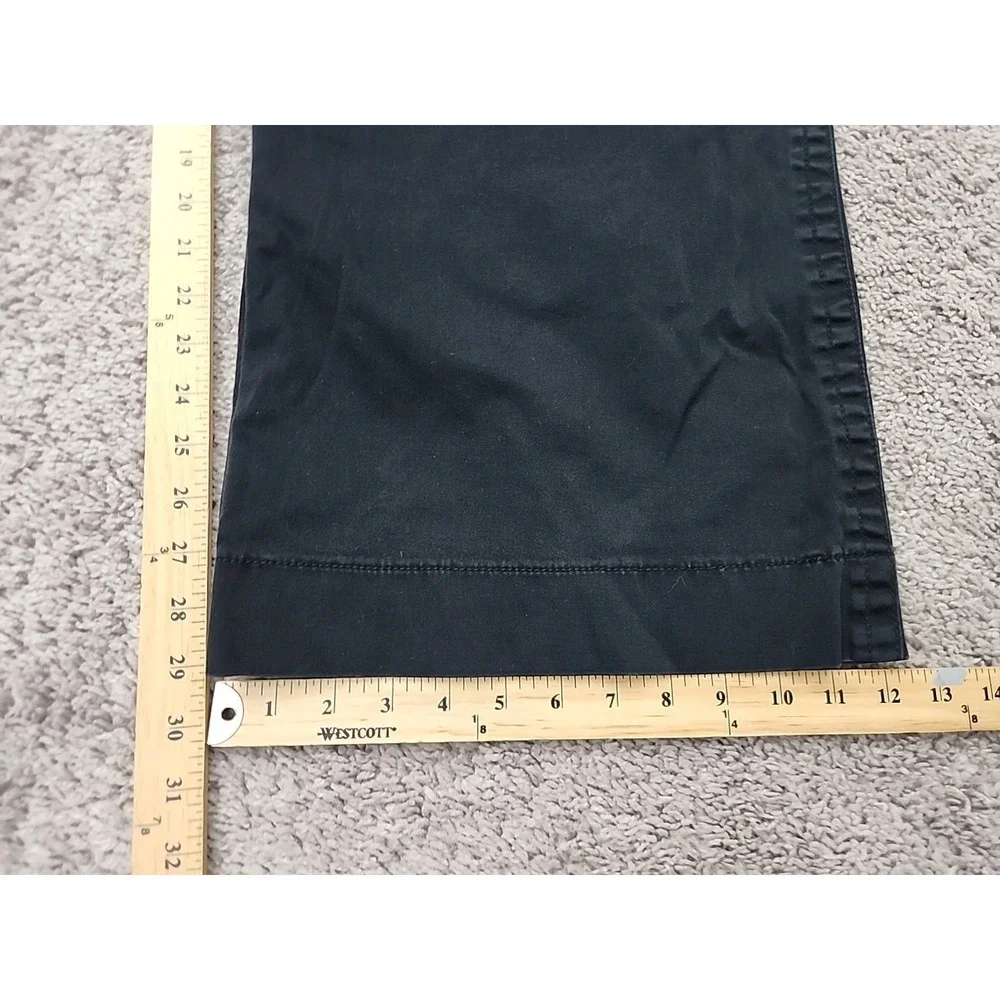 Lane Bryant Pants Womens 24 PLUS Black High Rise WideLeg Stretch ClassicWorkwear - Picture 6 of 7